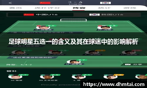 足球明星五选一的含义及其在球迷中的影响解析